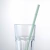 2Pcs Glass Straws Set Reusable Heat-Resistant Drinking Straws Eco-Friendly Alternative to Plastic Straws for Hot Cold Drinks