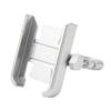 Bike Phone Bracket Handlebar Metal Phone Clamp 360 Degrees Rotation Cushion Padding Anti Shake