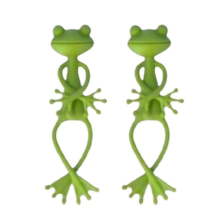 

Plant Climbing Flexible Fixtures Tie 2 Pack Plant Holder With Frogs Design For Various Plant Sizes Gadgets 1