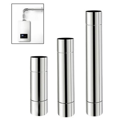 Fireplace Cooking Exhaust Heater Stainless Steel Vent Pipe Flue Tube Straight for Indoor Chimney Systems