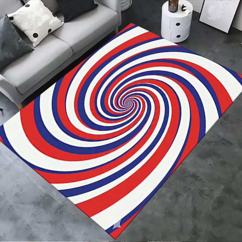 

2025 New Illusory Graphics Carpet Rug for Living Room Bedroom Home Sofa Decoration,Kids play Non-slip Floor Mat26 40x60cm( 15x23in )
