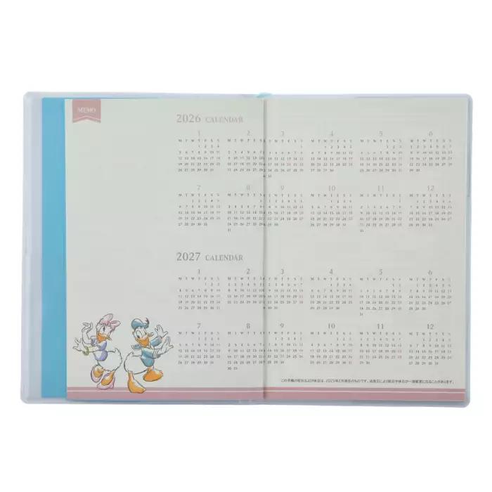 Disney Donald Friends Planner Schedule Book B6 2026 Japan NEW Disney Store
