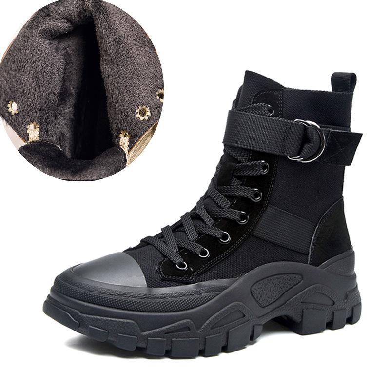 Martin boots women's autumn 2026 new three-color Internet celebrity locomotive boots thin breathable handsome heightening trend short boots