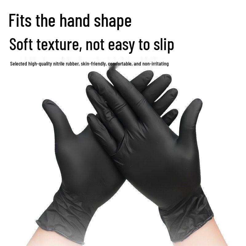 Thickened White Nitrile Gloves - Durable, Powder-Free, High Elastic, Ideal for Catering, Housework & Food Handling