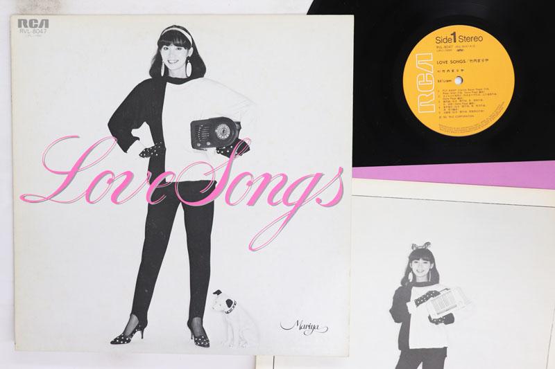 

LP Record MARIYA TAKEUCHI Love Songs RVL8047 RCA 1980 Japan Japanese PopRock Used