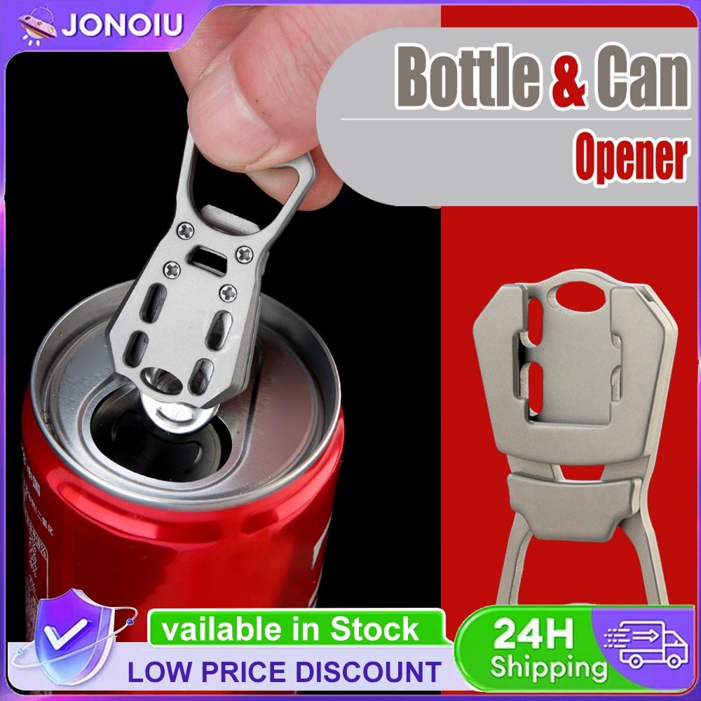 Titanium Alloy Beer Bottle Opener Small Keychain Pendant Pocket Mini Opener Tool for Home Kitchen Bar Party Restaurant