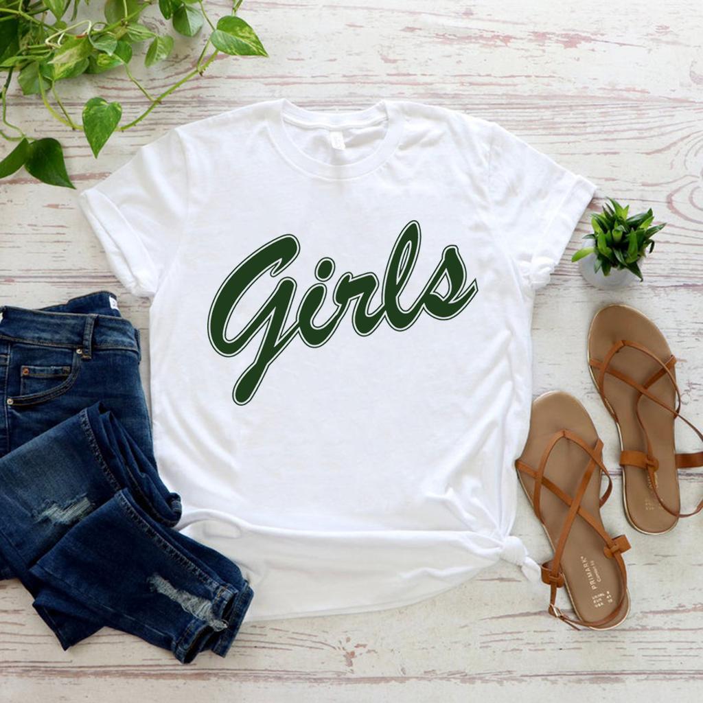 Girls T-Shirt Rachel Green Monica Geller Squad Friends Shirt Women Graphic T Shirts Short Sleeve Tops