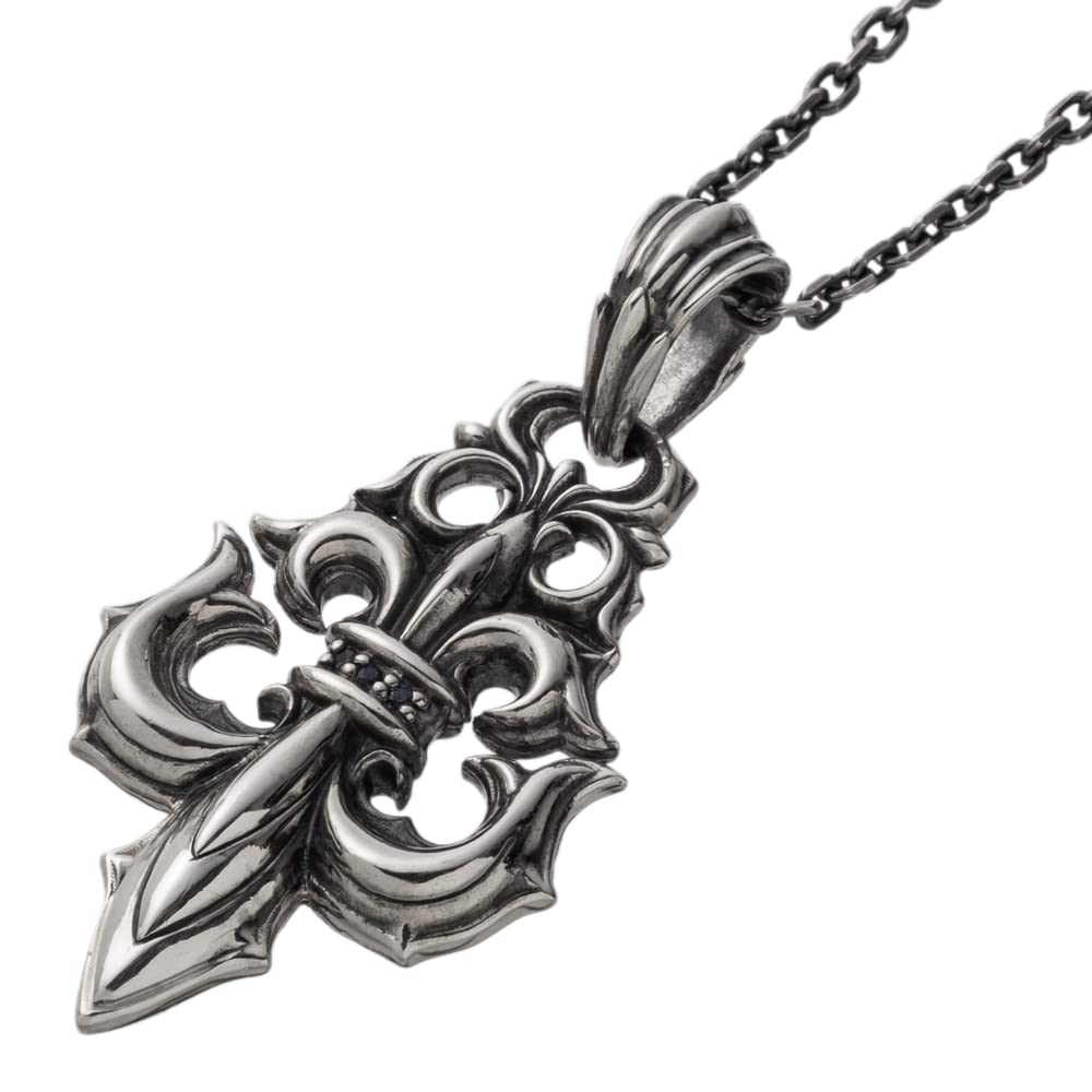 

Artemis Classic Fleur-de-Lis Pendant (acp0362) - Men s Silver Accessory, Brand Jewelry, 925 Sterling Silver