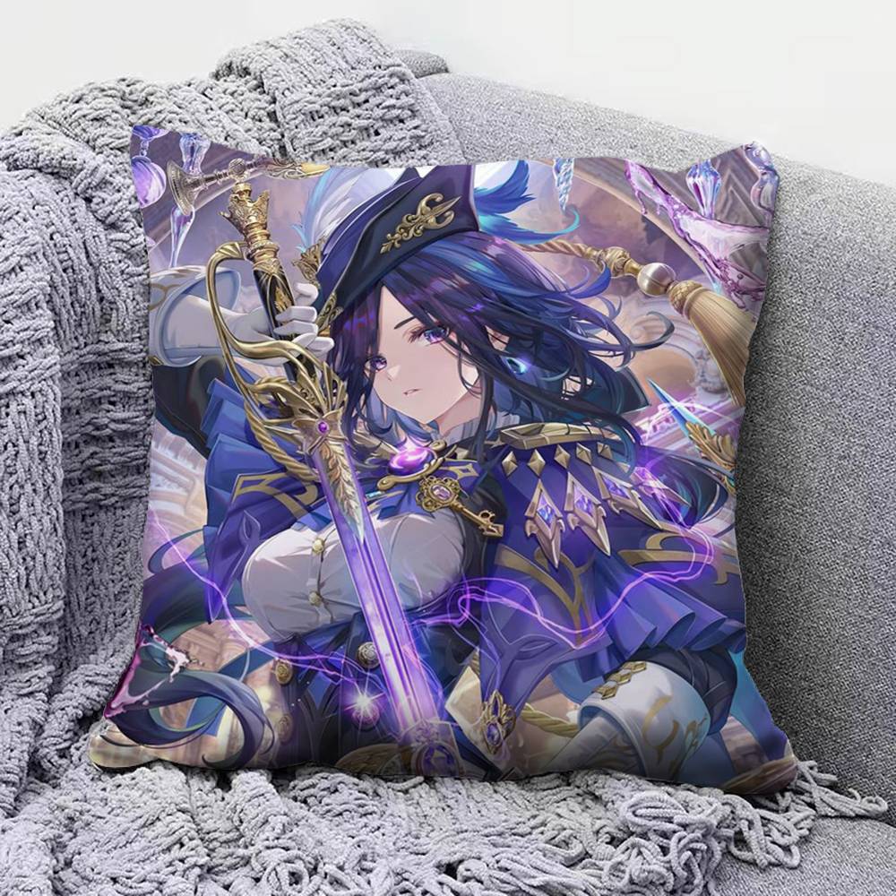 Citlali Klee Nilou Columbina Genshin Impact Pillow Covers, Home Sofa Cushion Covers And Aecorative Custom