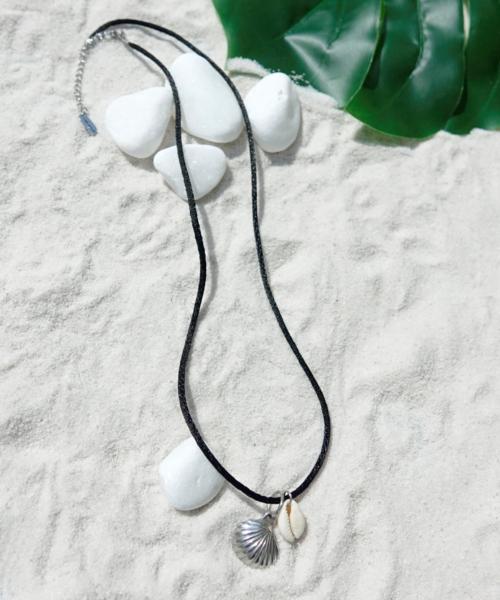 Rise More Clam Mix String Necklace