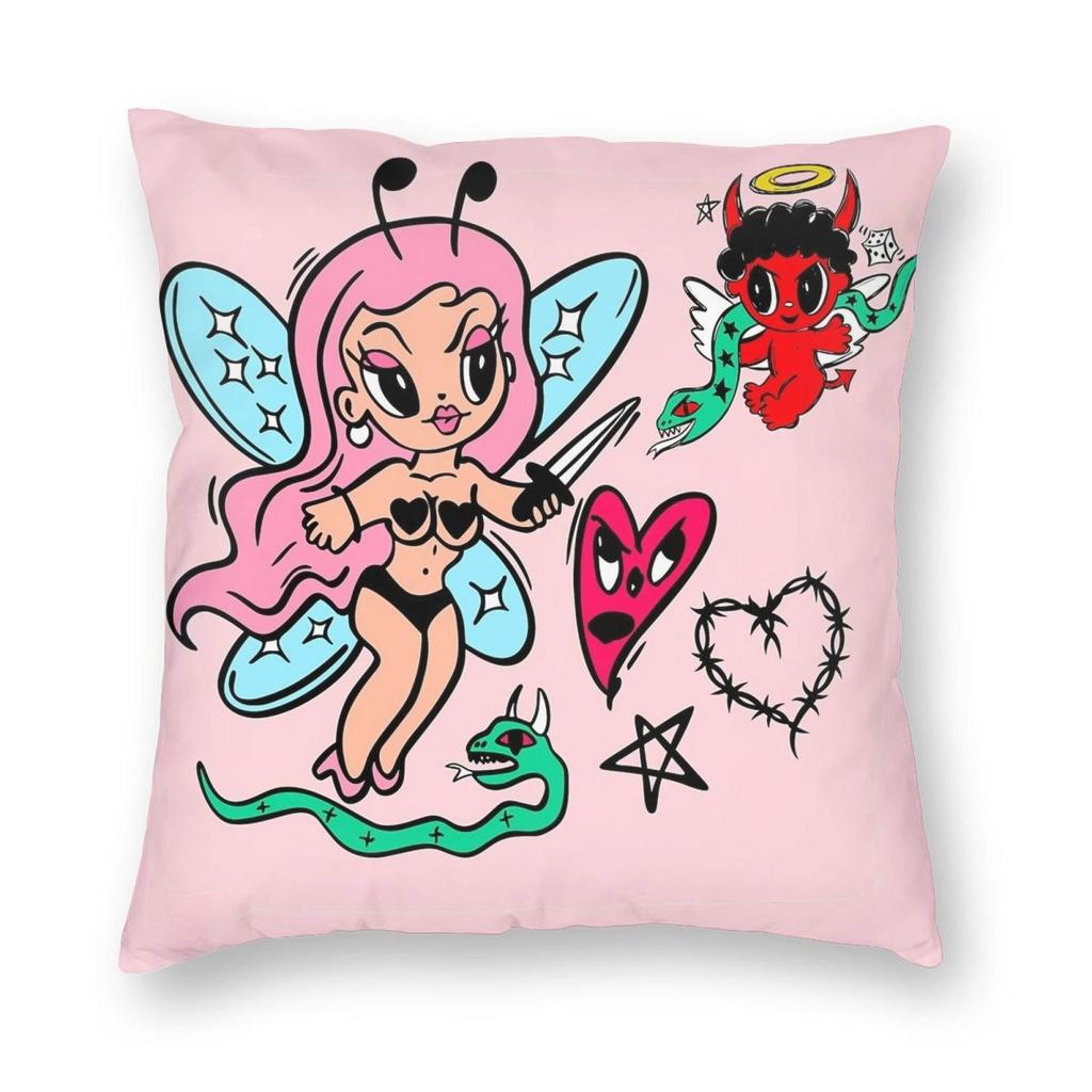 Manana Sera Bonito Sirenit Karol G Pillowcase Printed Polyester Cushion Cover Decor Throw Pillow Case Cover Bedroom Dropshipping