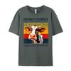 Cow I M Not Clumsy The Floor Just Hates Me The Table Graphic T Shirts Men Cotton Short Sleeve T-Shirt Big And Tall Letter