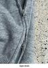 Lu Xi Women's High-End Short Knit Cardigan with Double Zipper & Polo Collar for Autumn