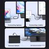 240W Type C Charging Cable PD240W 40Gbps/8K60hz Video Fast Speed Data Transfer Travel USB C To C Cord