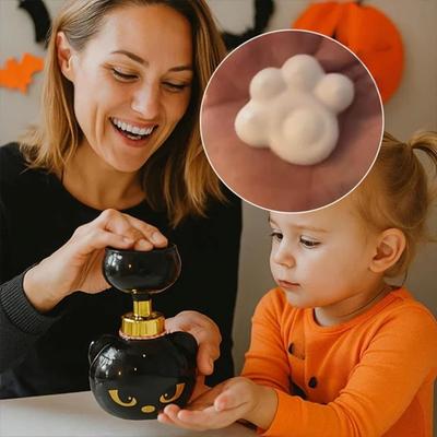 Cute Cat Paw Foam Soap Dispenser Funny Reusable Foam Soap Pump Bottles Flower Shape Refillable Shampoo Pump Container Home