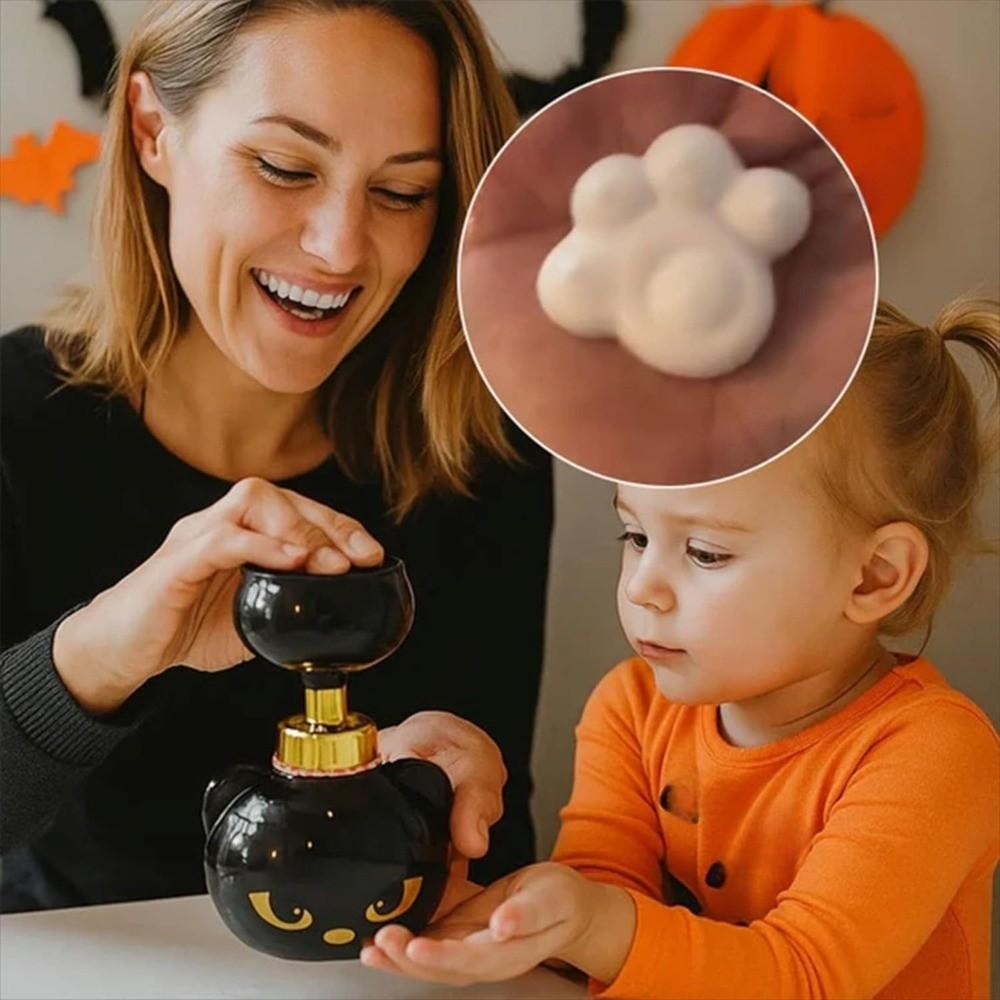 Uroczy Dozownik Płynu do Mycia Rąk w Kształcie Łapki Kota Kwiat Kształt Zabawne Butelki z Pompką do Piany Ręczny Nacisk Wielokrotnego Użycia Pojemnik z Pompką do Szamponu Hotel