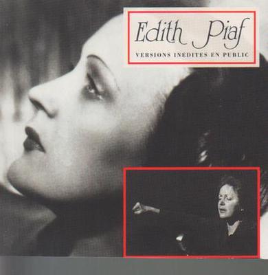 CD EDITH PIAF - Versions Inedites En Public 5181752 PolyGram 1993 France Pop Used