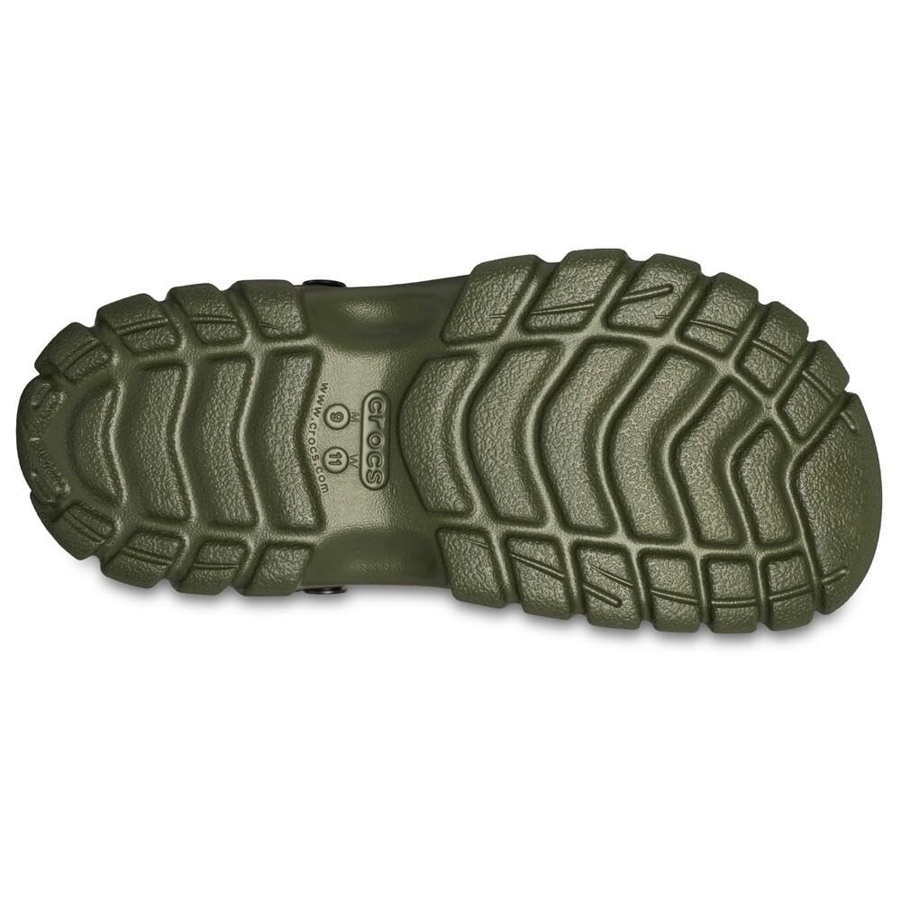 Crocs Sport Clog Army Größe 28cm Offroad-Sandalen, Grün/Marineblau,