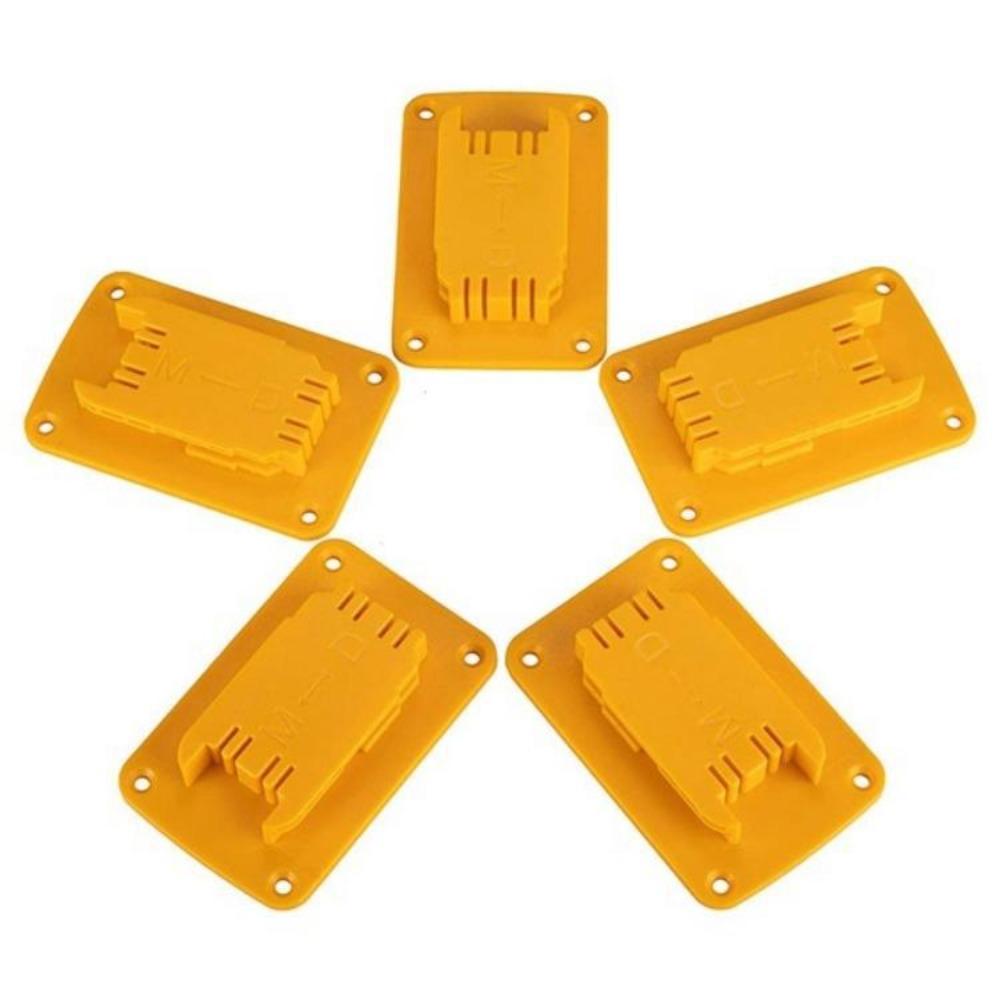 Veggfeste Verktøyholder med Skruer Verktøyfeste For Dewalt/Milwaukee 14.4/18V/20V