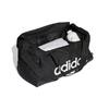Adidas Linear Duffel S 25L Sports Leisure Polyester Handbag Gym Bag Unisex Duffel Bag Black GN2034