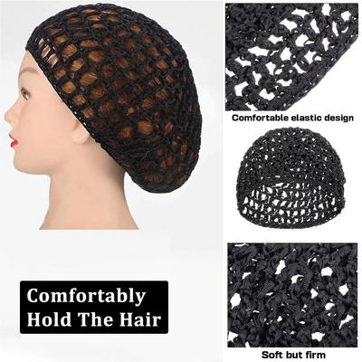 Simple Breathable Hair Net Cap Crochet Cap Comfortable Turban Hat Hollowout Mesh Chemo Cap Hats Prayer