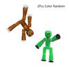 1 Stück/3 Stück Saugnapf Klebriger Roboter Kinder Spielzeug Fotografie Animationsstudio Saugnapf Saugnapf Kinder Actionfiguren Spielzeug für Kinder