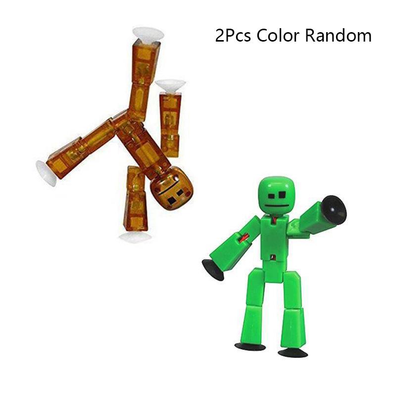 1 Stück/3 Stück Saugnapf Klebriger Roboter Kinder Spielzeug Fotografie Animationsstudio Saugnapf Saugnapf Kinder Actionfiguren Spielzeug für Kinder