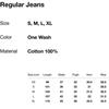 ThIs Is Never That Regular Jeans One Wash