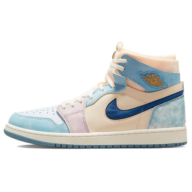 Air Jordan 1 Zoom Comfort 'Celestine Blue' (Unisex) Celestine Blue / Sail / Navy Vintage Basketball Shoes DQ5091 041