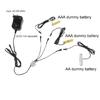 3in1 3V to 12V Adjustable Voltage 2AAA+AA Dummy Battery for Thermometer Hygrometer Telephones Radio Camera Game