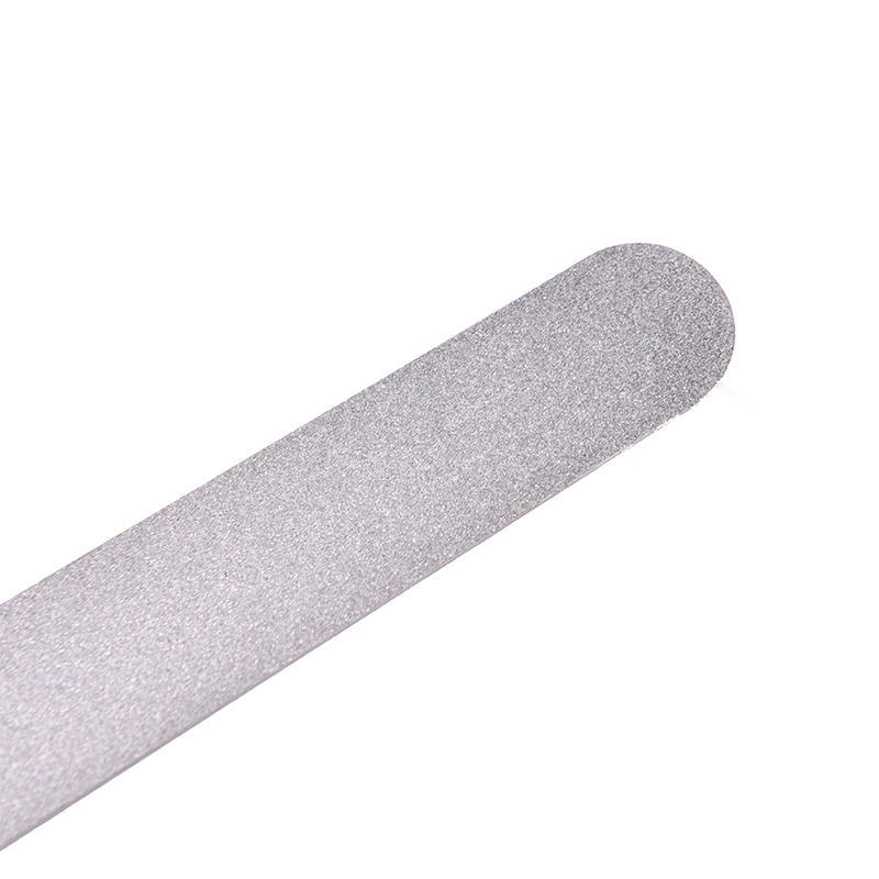 Εργαλείο μανικιούρ πεντικιούρ με μεταλλική λίμα νυχιών από ανοξείδωτο ατσάλι διπλής όψης