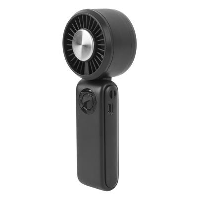 Handheld High Speed Fan Semiconductor Cooling Fan 100 Speed Levels Foldable Neck Fan