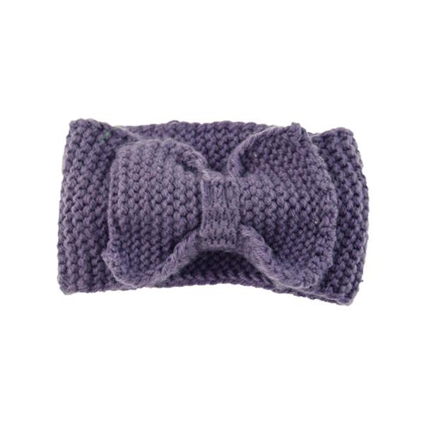 

Вязаная крючком повязка на голову с бантом для женщин и девочек, зимние теплые уши, вязаный тюрбан, повязка на голову, шерстяная повязка на голову, тюрбаны, аксессуары для волос для девочек светло-фиолетовый