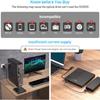 External CD DVD Player USB 3.0 with 4 USB Ports and 2 TF/SD Card Reader, External CD/DVD Drive for Laptop Windows 11/10/8/7/XP/Vista Linux Mac