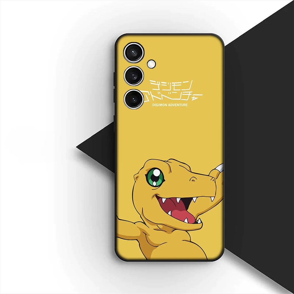 for Samsung Galaxy S24 S25 S23 FE Ultra Plus S7 Edge S25+ S23+ A56 5G Phone Case Digimons Adventure Digitals Digitals Monster