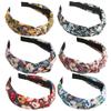 New Print Headband French Vintage Hair Band Girls Go Out Headband Hair Card Women Hair Accessories