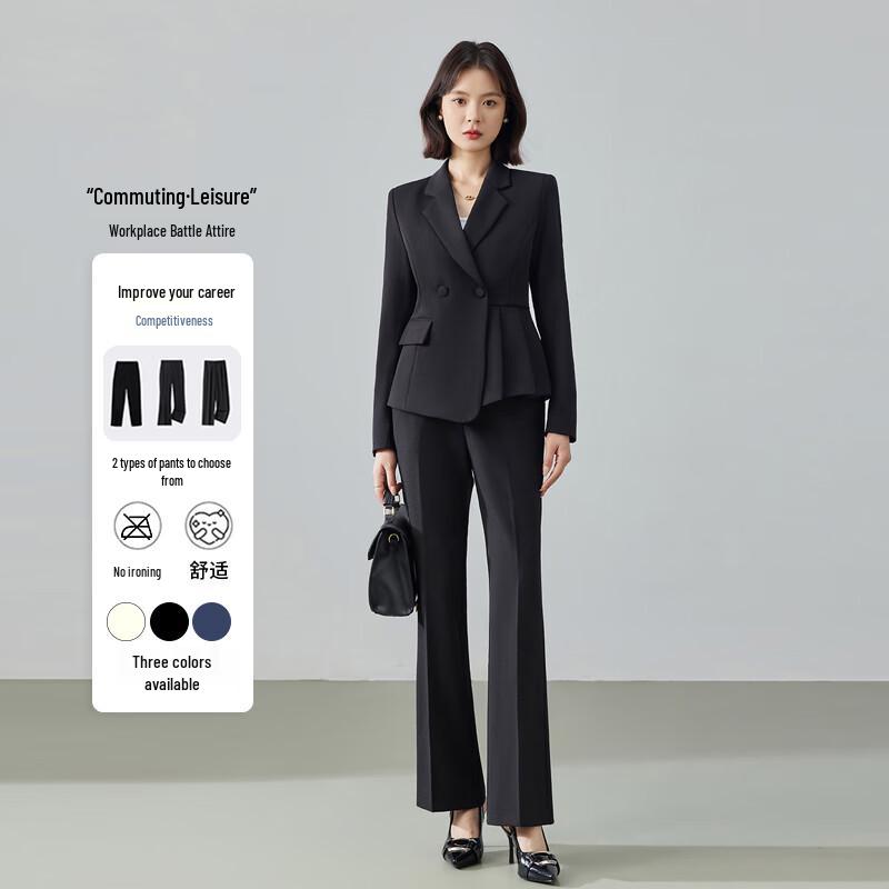 Women's Professional Blazer Suit Set