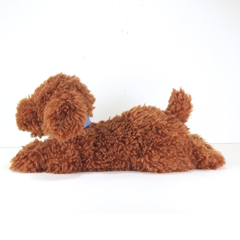 Knee Puppy Toy Poodle Brown Plush Toy Small P-3032