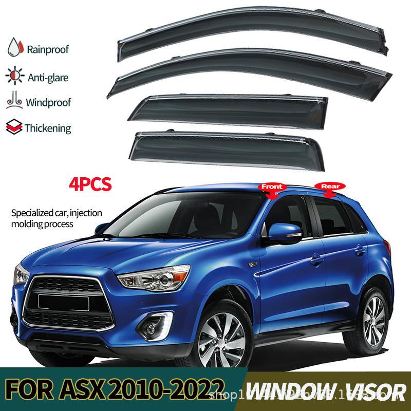 Подходит для Mitsubishi Jinxuan ASX RVR защита от непогоды для окон ASX RVR 2010-2025 Дефлекторы окон армия зеленый