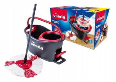 Vileda Spin Mop with Turbo Bucket for Quick Cleaning