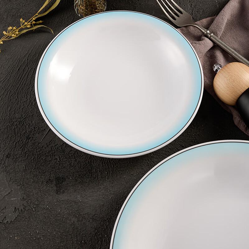 Minai Food-Grade Melamine Deep Serving Plate