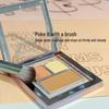 HERORANGE Three-Color Concealer: Covers Blemishes, Acne Scars, Dark Circles, and Tear Troughs.