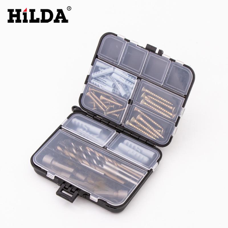 HILDA Electric Screwdriver & Drill Accessory Set: Screws, Small Yellow Croaker Expansion Screws, Socket Wrench.