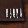 24cm/9.4in Calligraphic Pen Set Blue Dip Pen Set Replacement Feather Pen Kit  Calligraphy Practice