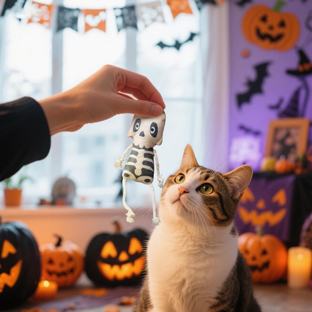 Halloween Toys, Catnip Plush Toys, Soft And Toys, Perfect For Indoor Play And Exercise