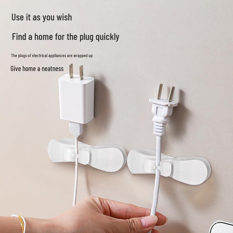 Household Cord Organizer and Holder Clip