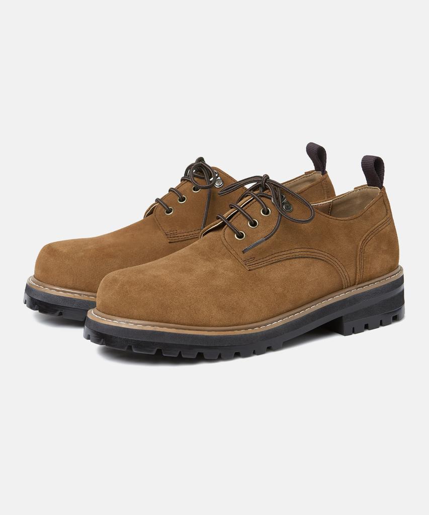 Customade Martine Suede Square Toe Trekking Derby 4.5Cm (Cr0092Snf)