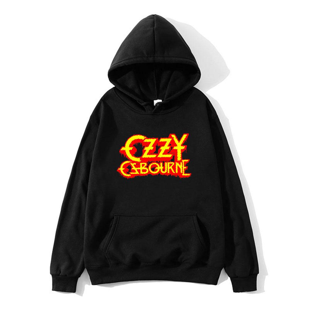 Ozzy Osbourne Hoodies Long Sleeve Fashion Casual Sweatshirt for Boys/girls Retro Cute Clothing Ropa Hombre Hooded