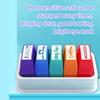 Colorful Teacher Comments Stamp Set - 5 or 8 Pieces (Portuguese, Spanish, Russian)