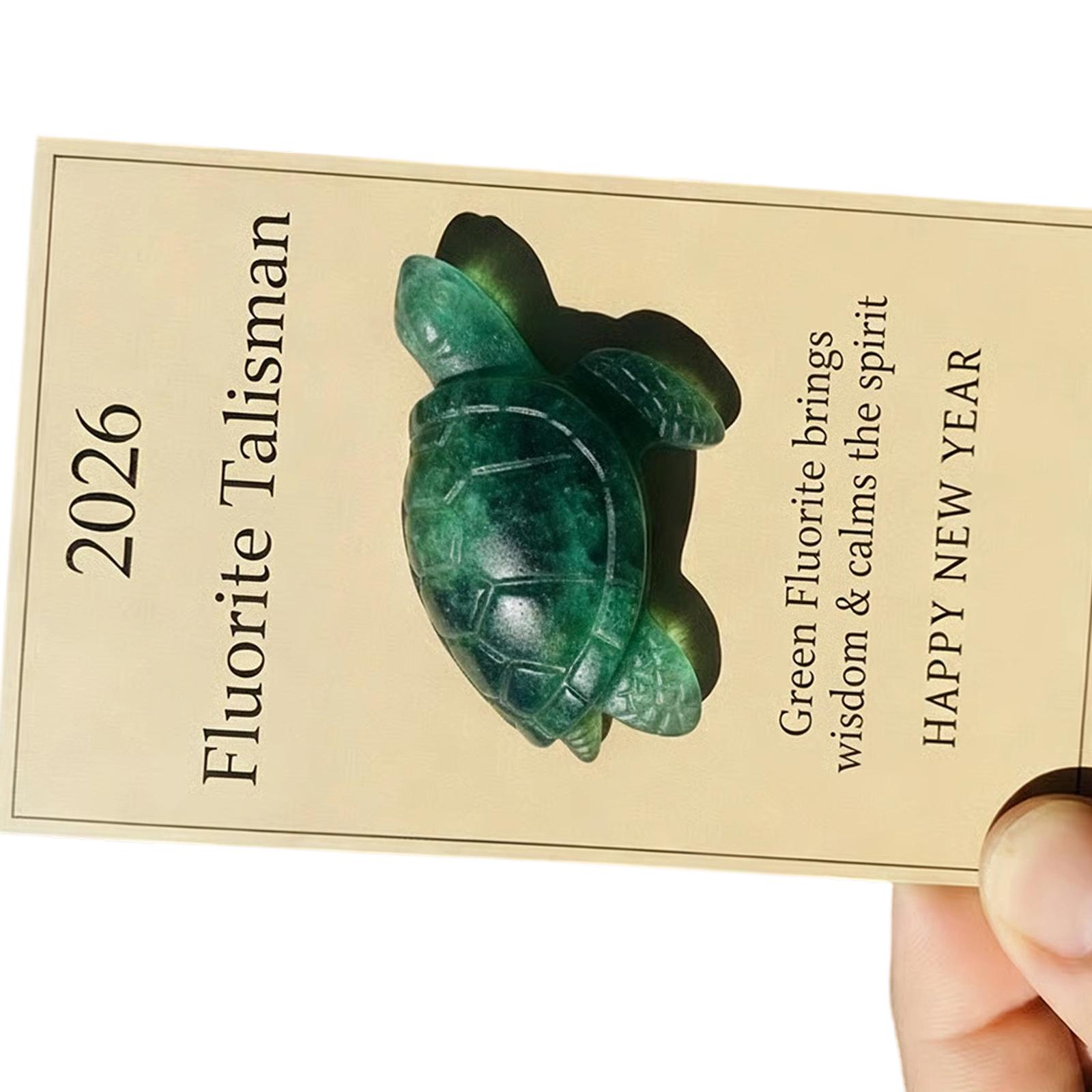 

Turtles Figurine Pocket Hug Tokens Turtles Statue Green Fluorite Bring Wisdoms Calm the Spirit Keepsakes New Years Gift 1